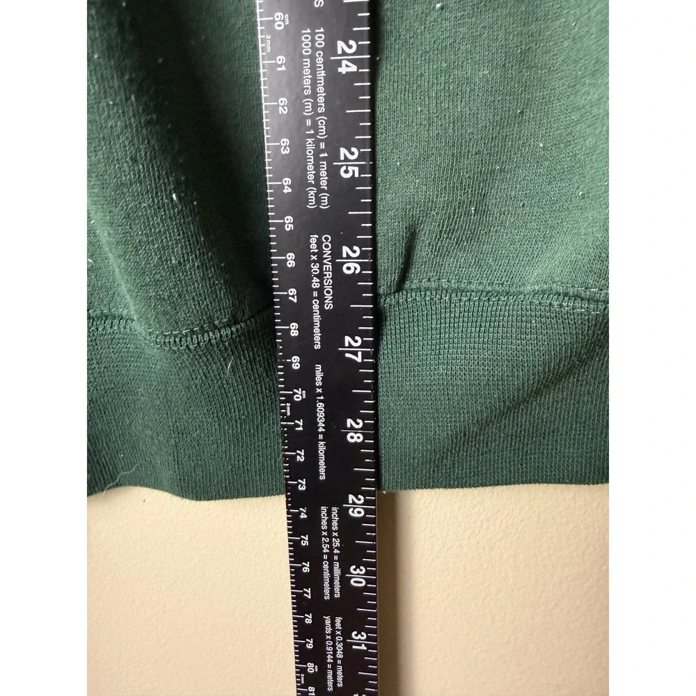 American Eagle Outfitters Sweatshirt Mens L Green Long Sleeve Graphic Pullover